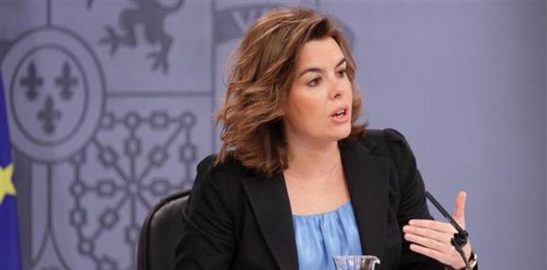 Soraya Sáenz de Santamaría: "Europa exige liderazgo político y un mayor impulso económico" 