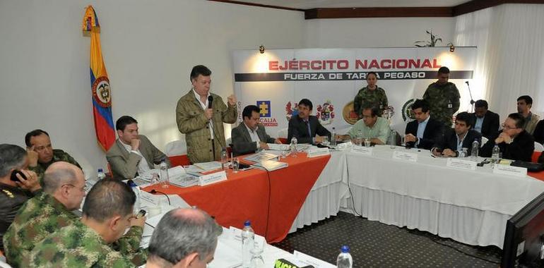 Presidente Santos celebra nuevos éxitos de las fuerzas de Seguridad 