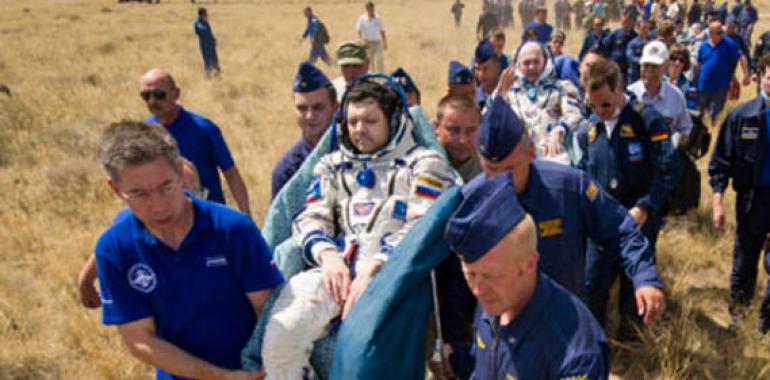 La Soyuz trajo de vuelta a la tierra a la 31 tripulación de la IESS