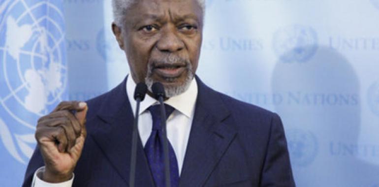 Annan expresa conmoción por combates en localidad siria