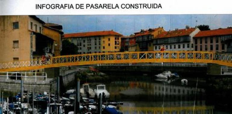 El Principado remite a Llanes la propuesta de la pasarela peatonal del puerto deportivo