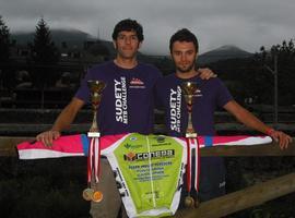 Manuel Fernández y David Ovín logran la tercera posición en la Sudety Mtb Challenge 2012