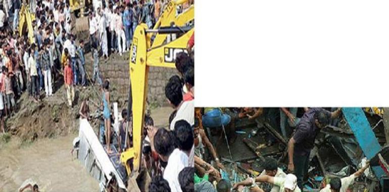 27 killed, 25 injured as bus falls into ditch