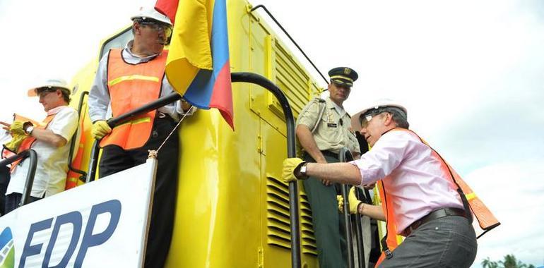 Santos, primer maquinista del Ferrocarril del Pacífico 