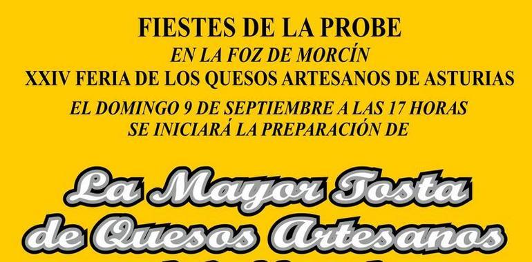 Los quesos artesanos se dan cita en Morcín este domingo