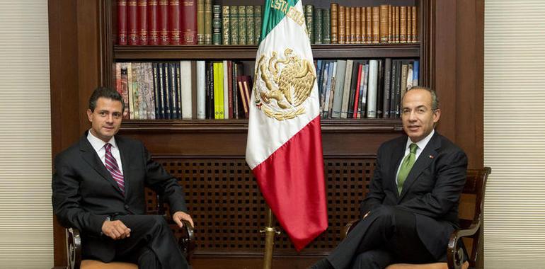 Calderón y Peña Nieto preparan una transición ordenada, transparente y eficaz