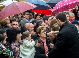 \"Parece que llueve, Altezas, pero es que lloramos de alegría\"