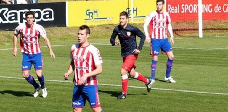 El Sporting B reacciona en la segunda mitad