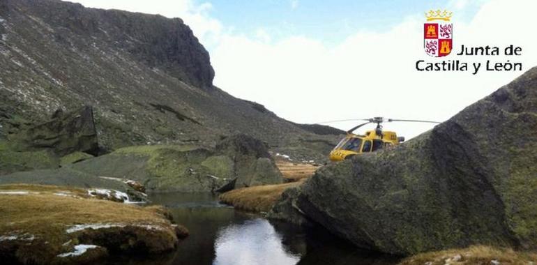 Rescatado un montañero herido en la Sierra de Béjar