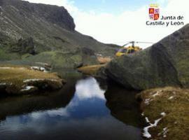 Rescatado un montañero herido en la Sierra de Béjar