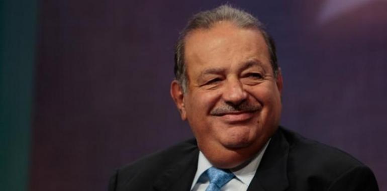 Carlos Slim, máximo accionista del Real Oviedo