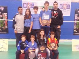 Dos oros y un bronce para el Bádminton Oviedo en el Gran Prix de Estella 