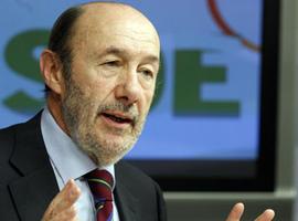 Rubalcaba acusa a Rajoy de convertir el estado del bienestar en el estado de la derecha