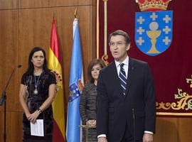 Núñez Feijoo tomó posesión como presidente de la Xunta de Galicia  