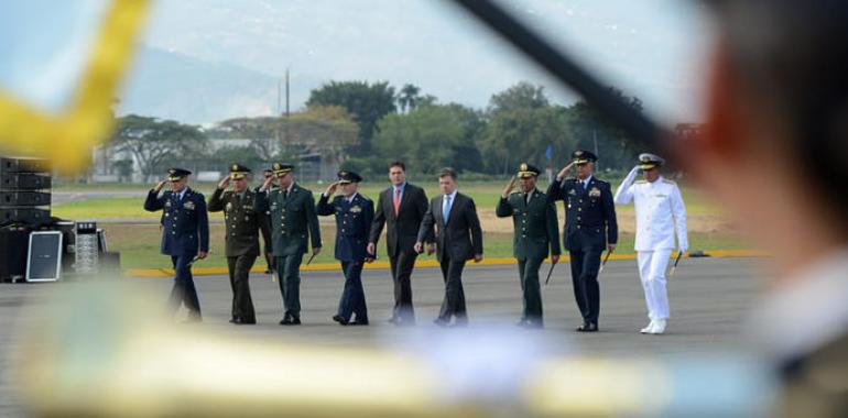 Presidente Santos destaca golpes de las Fuerzas Militares contra las Farc y las bandas criminales