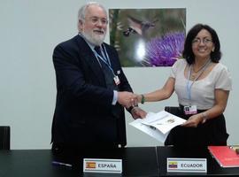 Ecuador firma acuerdo con España en la Convención sobre Cambio Climático