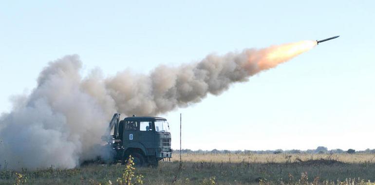 El ejército argentino estrena las primeras lanza cohetes de fabricación nacional