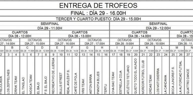 Más de 220 jóvenes y 28 equipos participarán en el I Torneo de Fútbol-sala Avante