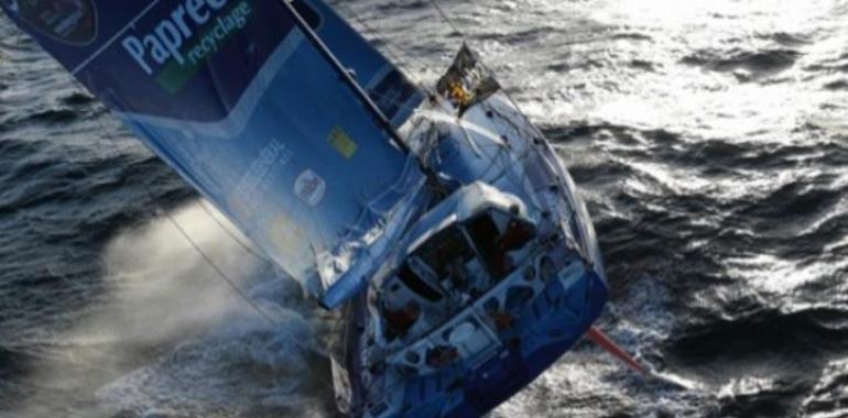 Llegan los icebergs a la ruta de los líderes en la Vendee Globe 