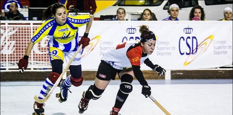 El equipo femenino del OK Stars se impone al Biesca Gijón