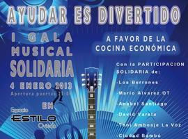 Hoy, Gala \Ayudar es divertido\, a favor de la Cocina Económica de Oviedo, en Espacio Estilo