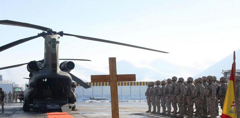 Despedida al sargento Fernández Ureña en las bases de Qala i Naw y Herat