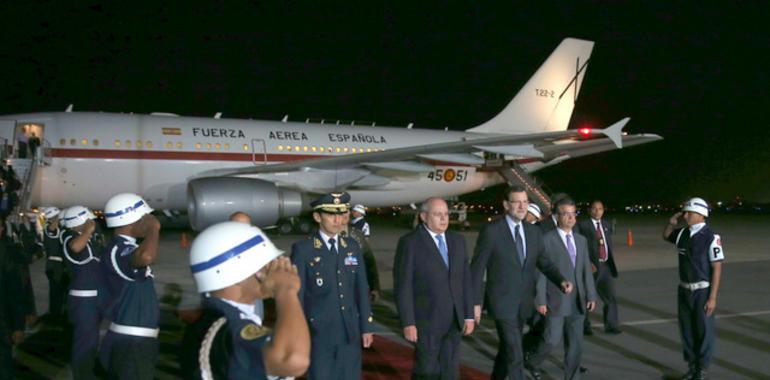 Rajoy inicia en Perú su viaje oficial a América Latina 