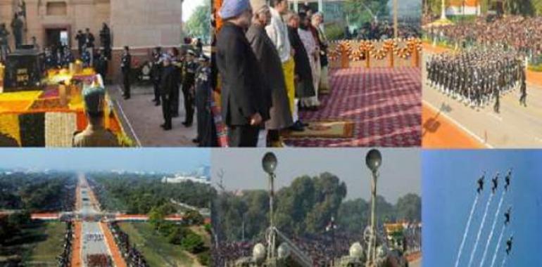 64th Republic Day of India celebrated with gaiety