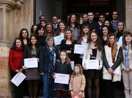 La consejera destaca el esfuerzo y sacrificio de los Premios Extraordinarios de Bachillerato y FP