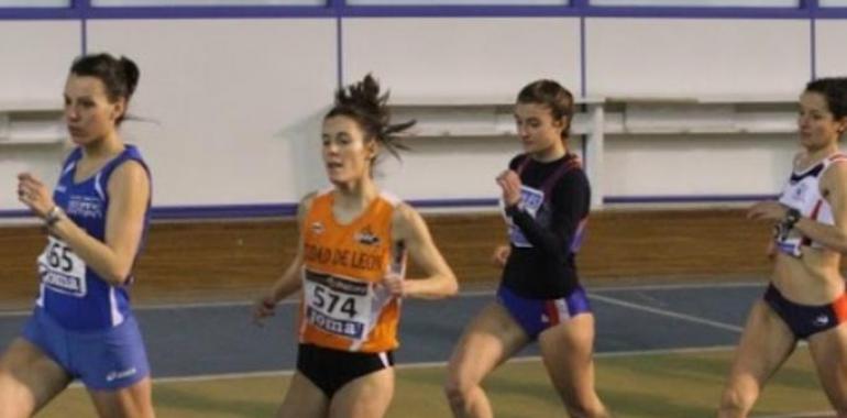 Protagonismo femenino en los Campeonatos de Asturias de pista cubierta