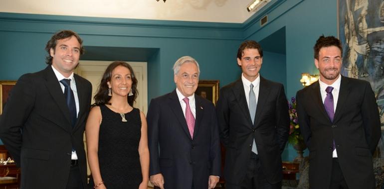 Rafa Nadal en La Moneda (vídeo)