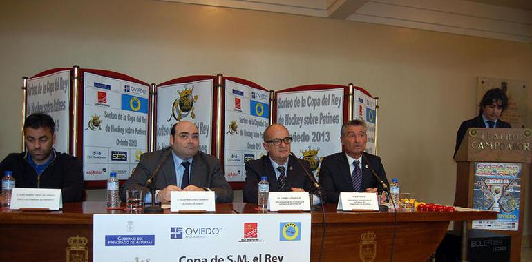 Sorteado en Oviedo el cuadro de competición de la Copa del Rey de Hockey Patines