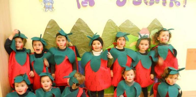 La Escuela de 0 a 3 años de Posada celebró hoy el Carnaval