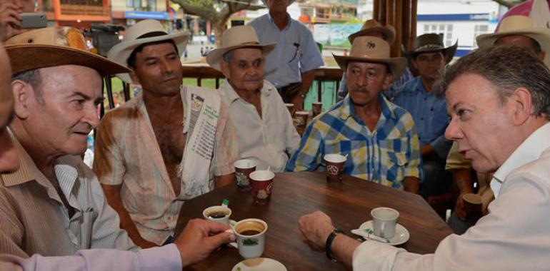 Colombia abre una mesa de diálogo para solucionar el conflicto cafetero