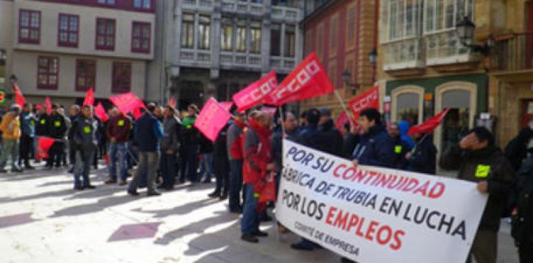 CCOO reclama en Trubia un mayor papel del Gobierno en defensa de la industria 