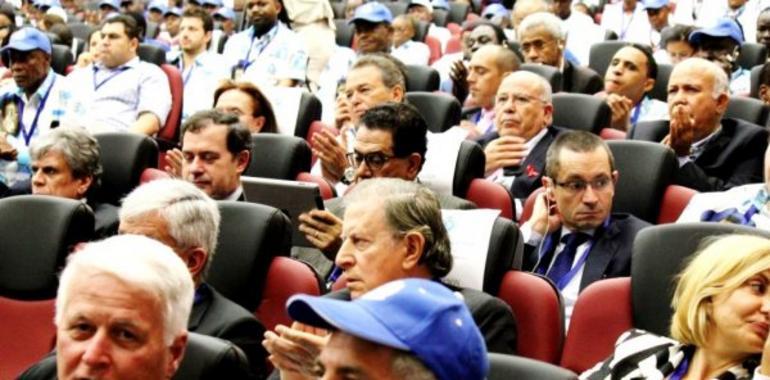 Empresarios y políticos españoles en el Foro de Amigos de Obiang, en Malabo