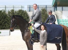 El gijonés Luis Jesús Escobar primero y segundo del Gran Premio en la Hípica de Toledo