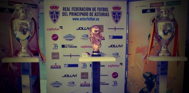 Las Copas de la selección española de fútbol recorrerán la geografía asturiana