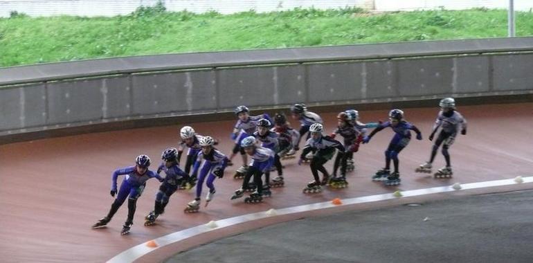 Gijón fue testigo de una nueva jornada del Open de Asturias de Patinaje de Velocidad