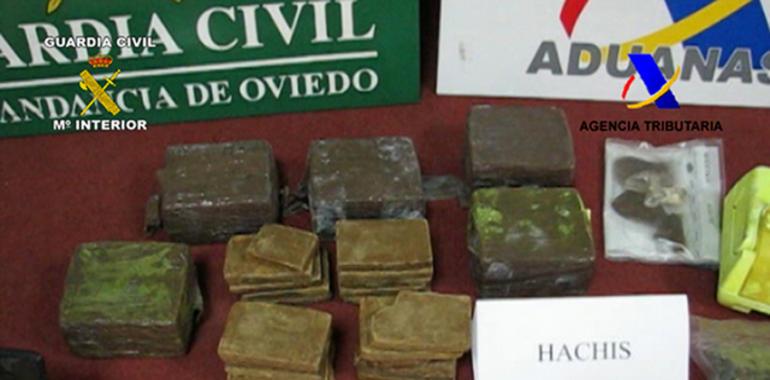 Desmanteladas tres redes de narcotraficantes en Asturias