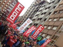 10M: Asturias en Gijón contra el paro y por la recuperación de la democracia