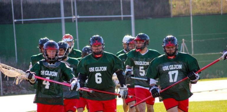 El UH Gijon debuta en la Liga de Lacrosse