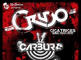 Crudo + Carburo, el viernes 15 en la Santa Sebe, en Oviedo