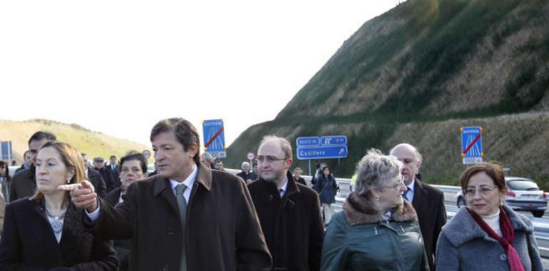 Abierto el tramo Las Dueñas-Muros de Nalón de la autovía del Cantábrico 