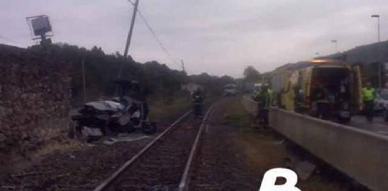 Muere arrollado por un tren entre Ujo y Santullano, en Mieres