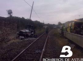 Muere arrollado por un tren entre Ujo y Santullano, en Mieres