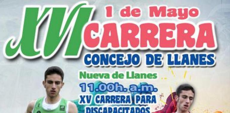 “XVI Carrera Concejo de Llanes” y  “XV Carrera para Discapacitados Intelectuales”