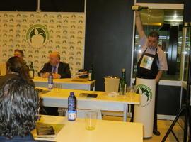 La sidra tradicional asturiana  muestra su nobleza en el Salón Internacional de Gourmets