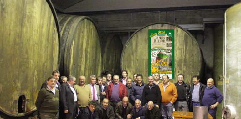 La popular preba de la sidra será el domingo 28 en La Gascona