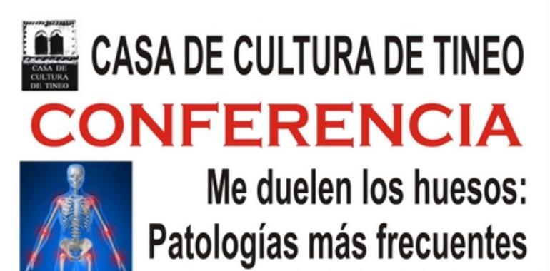 El doctor Domingo Pérez, sobre  "Me duelen los huesos: patologías más frecuentes" en Tineo